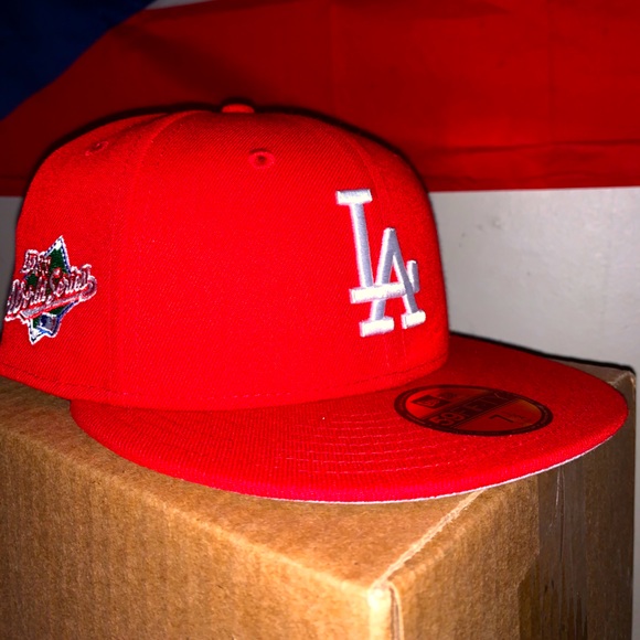 la dodgers hat grey brim